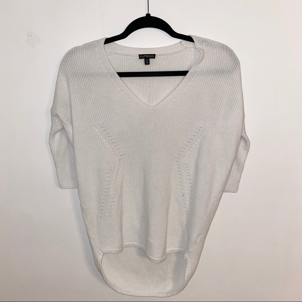 BOGO FREE, Express White Sweater